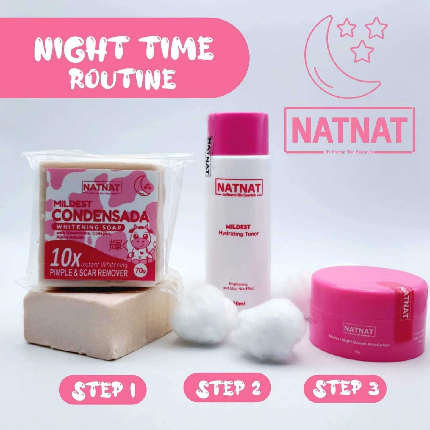 NATNAT MILKY CONDENSADA MILDEST REJUV MAINTENANCE SET