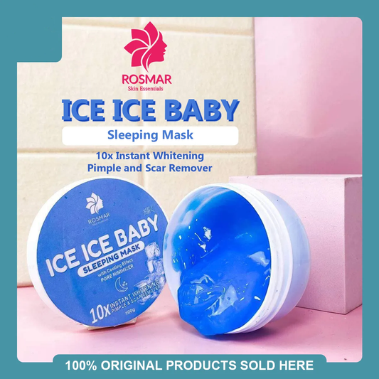 ROSMAR ICE ICE BABY SLEEPING MASK WITH COOLING EFFECT PIMPLE REMOVER